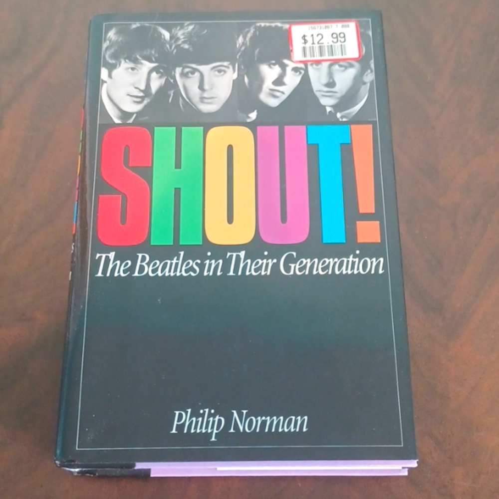 SHOUT! 1st Edition Book Beatles - Philip Norman